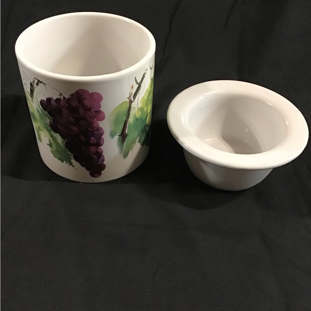GOURMET VILLAGE DIP CHILLER GRAPES EUC ORIG OWNER NEVER USED